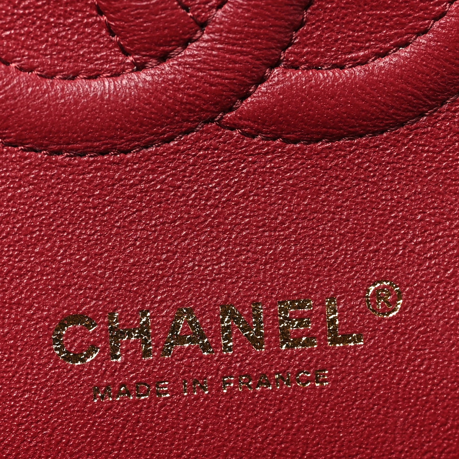 Chanel Tweed Quilted Medium Double Flap Red Purple Green 6 of 11