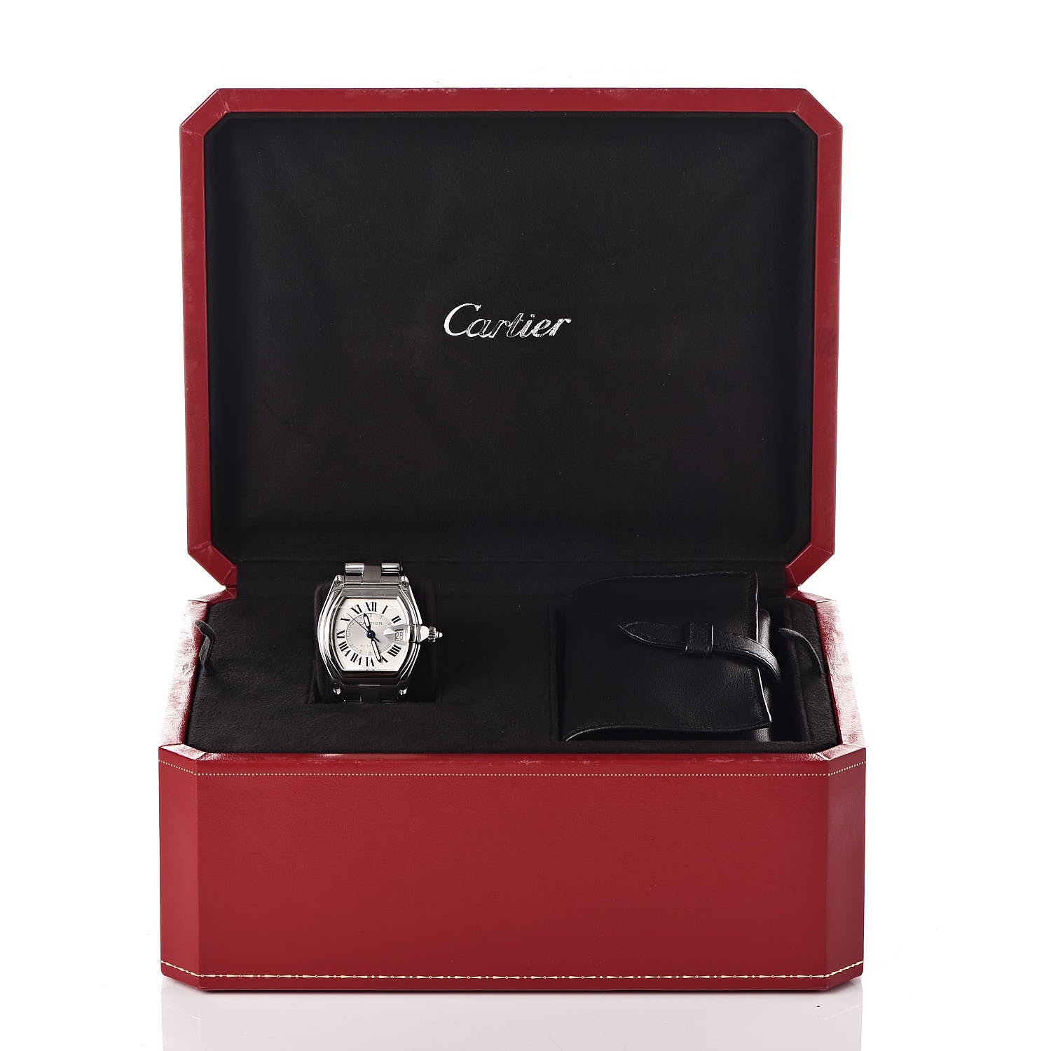 Cartier Stainless Steel 37mm Roadster Automatic Watch 12 of 12