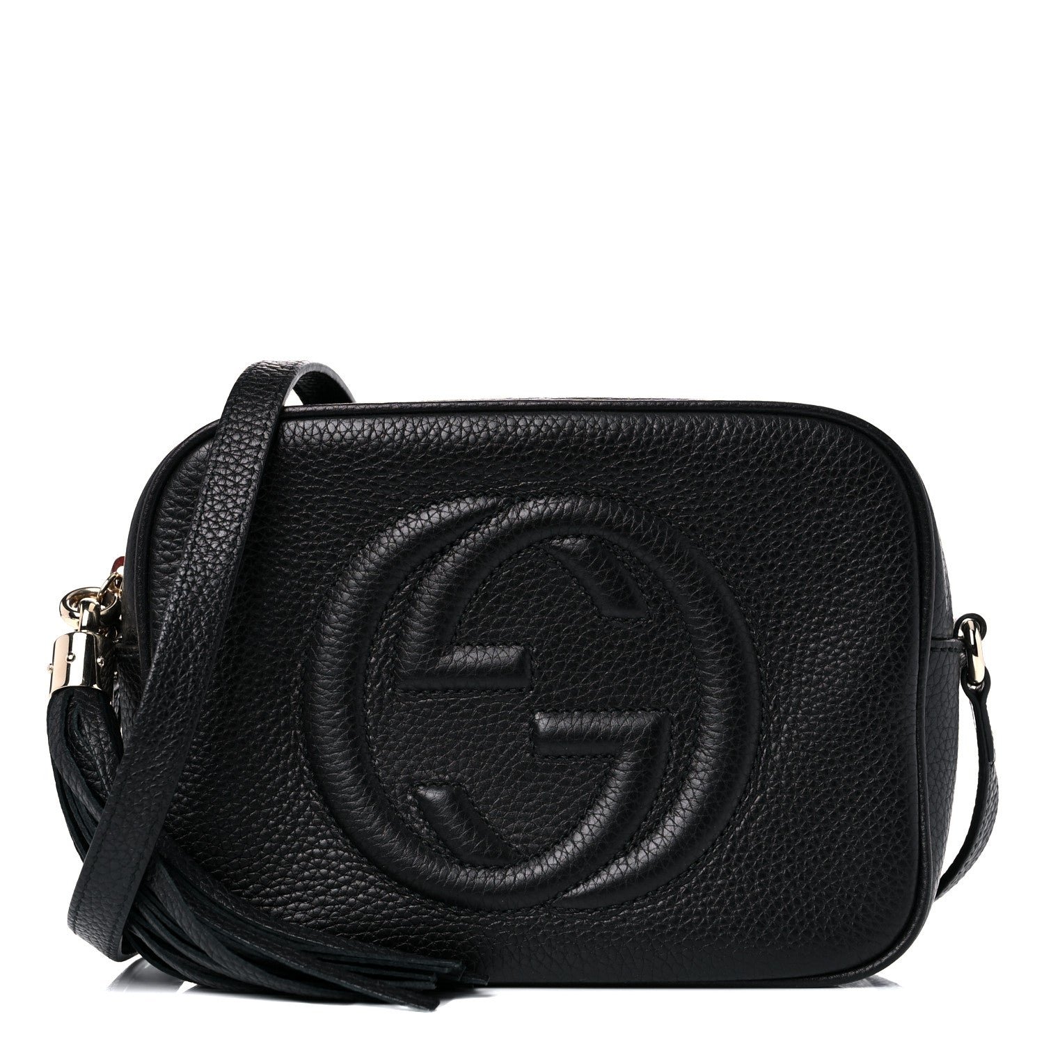 Gucci Pebbled Calfskin Small Soho Disco Bag Black 1 of 10