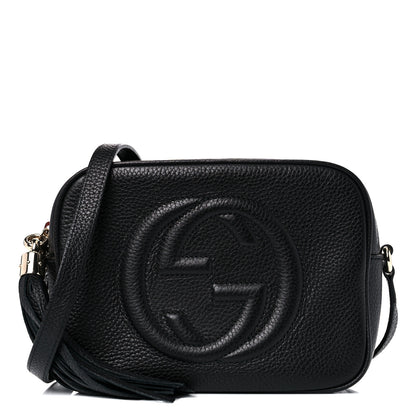 Gucci Pebbled Calfskin Small Soho Disco Bag Black 1 of 10