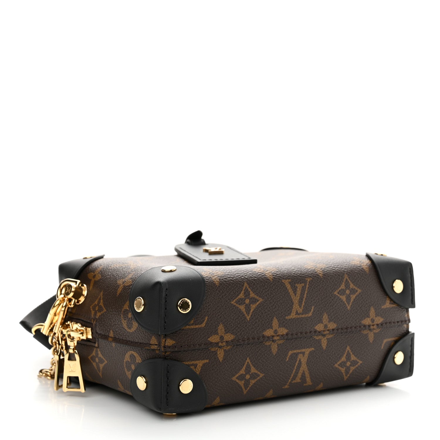 Louis Vuitton Monogram Petite Malle Souple Black 4 of 9