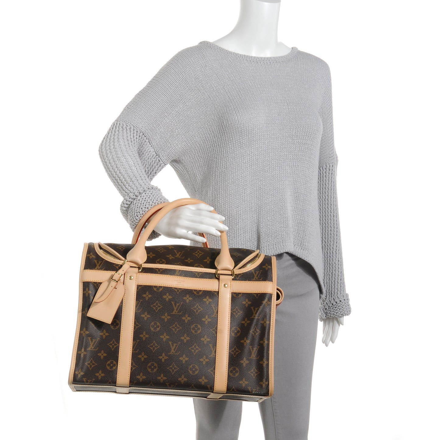 Monogram Sac Chien 40 Pet Carrier