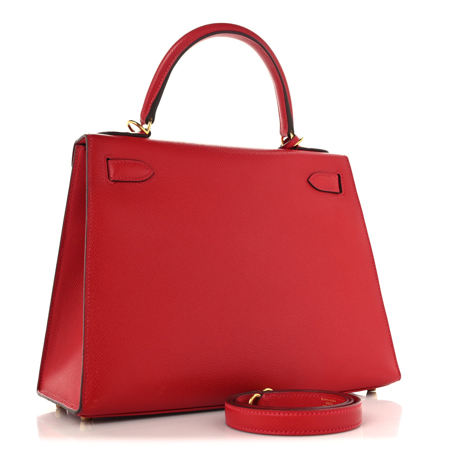 Hermes Epsom Kelly Sellier 28 Rouge Casaque 2 of 11