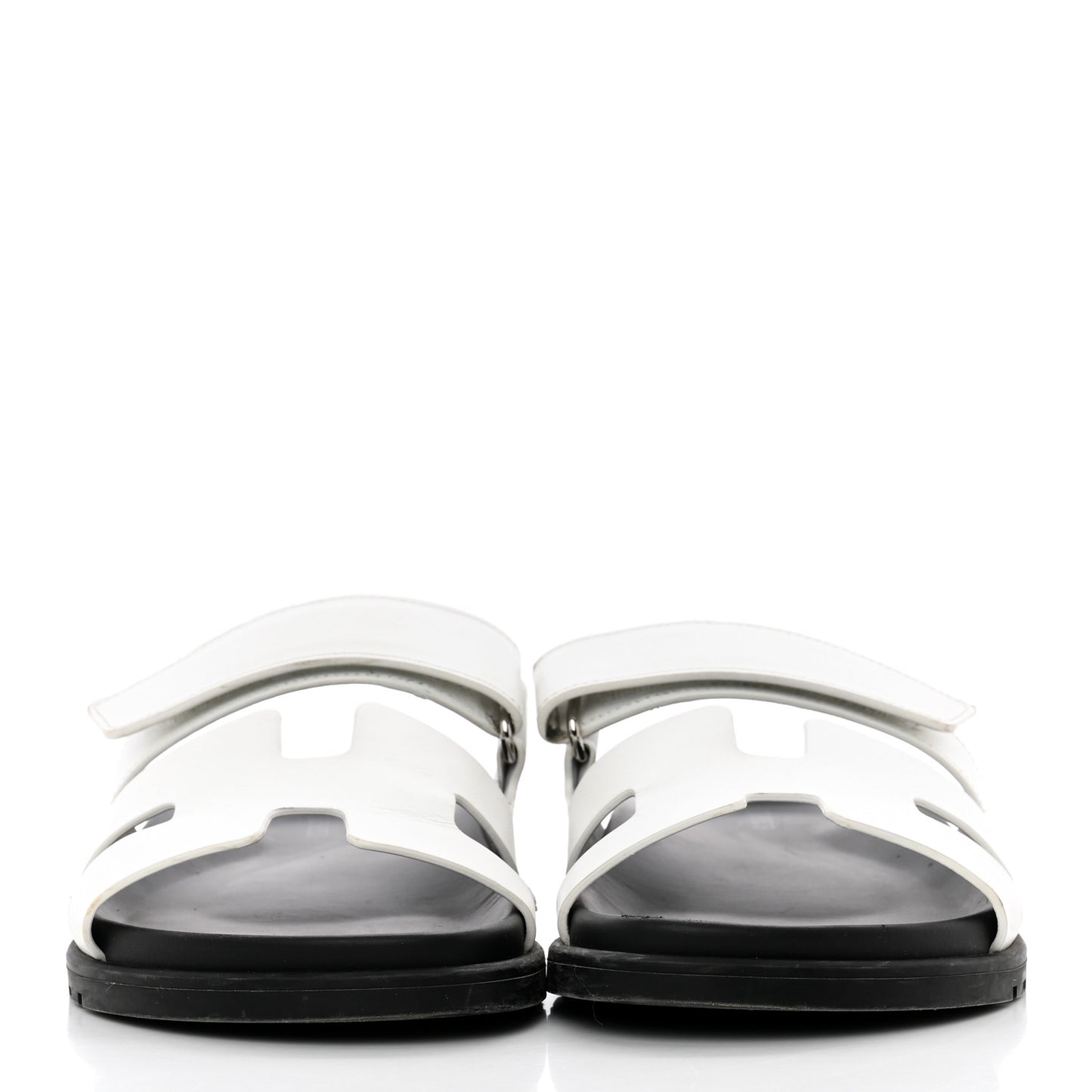 Calfskin Womens Chypre Sandals 37.5 White