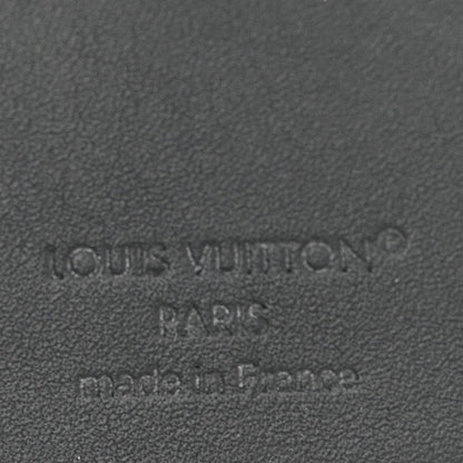 Louis Vuitton Calfskin Monogram Shadow Multiple Wallet Black 6 of 6