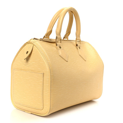 Louis Vuitton Epi Speedy 25 Vanilla 3 of 12