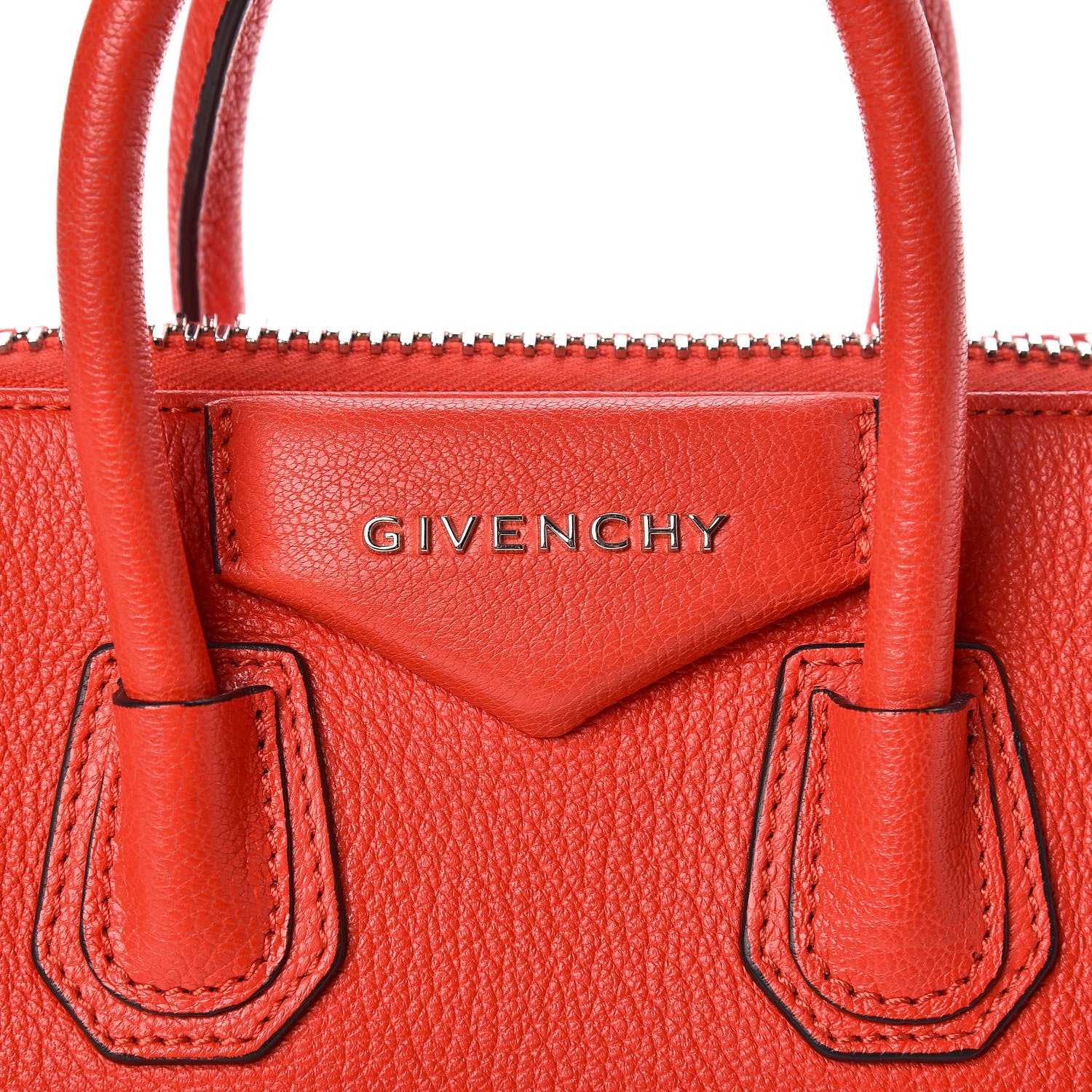 Givenchy Sugar Goatskin Mini Antigona Pop Red 12 of 12