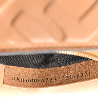 Fendi Nappa FF 1974 Embossed Baguette Miele Scuro 7 of 10