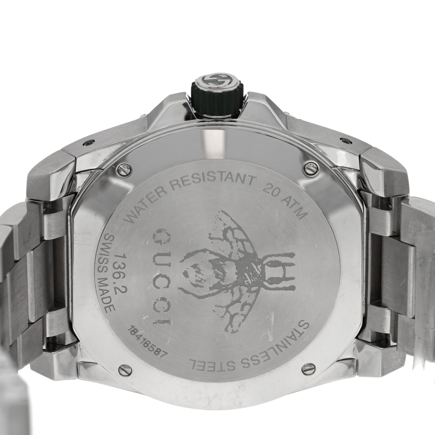 Stainless Steel 45mm Dive Quartz Watch Green
