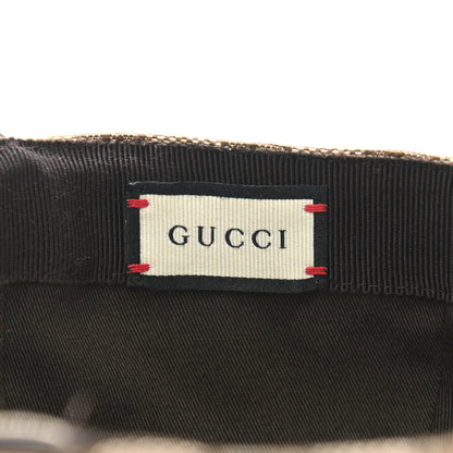 Gucci Monogram Web Baseball Hat L Beige Cocoa 8 of 9