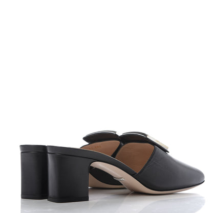 Gucci Malaga Kid Crystal Square G Madelyn Mules 41.5 Black 4 of 10