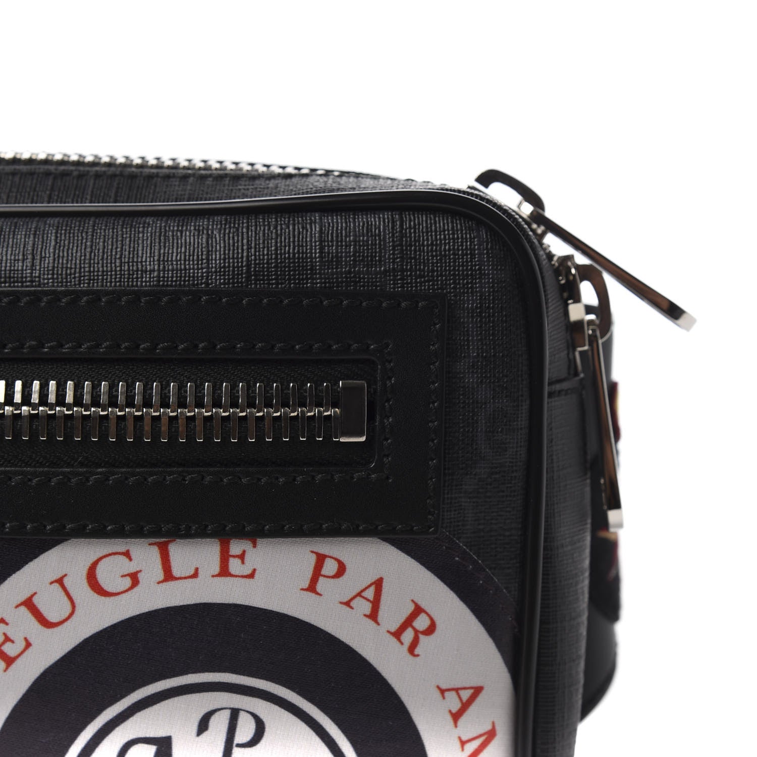 Gucci GG Supreme Monogram Night Courrier Belt Bag Black Multicolor 8 of 8