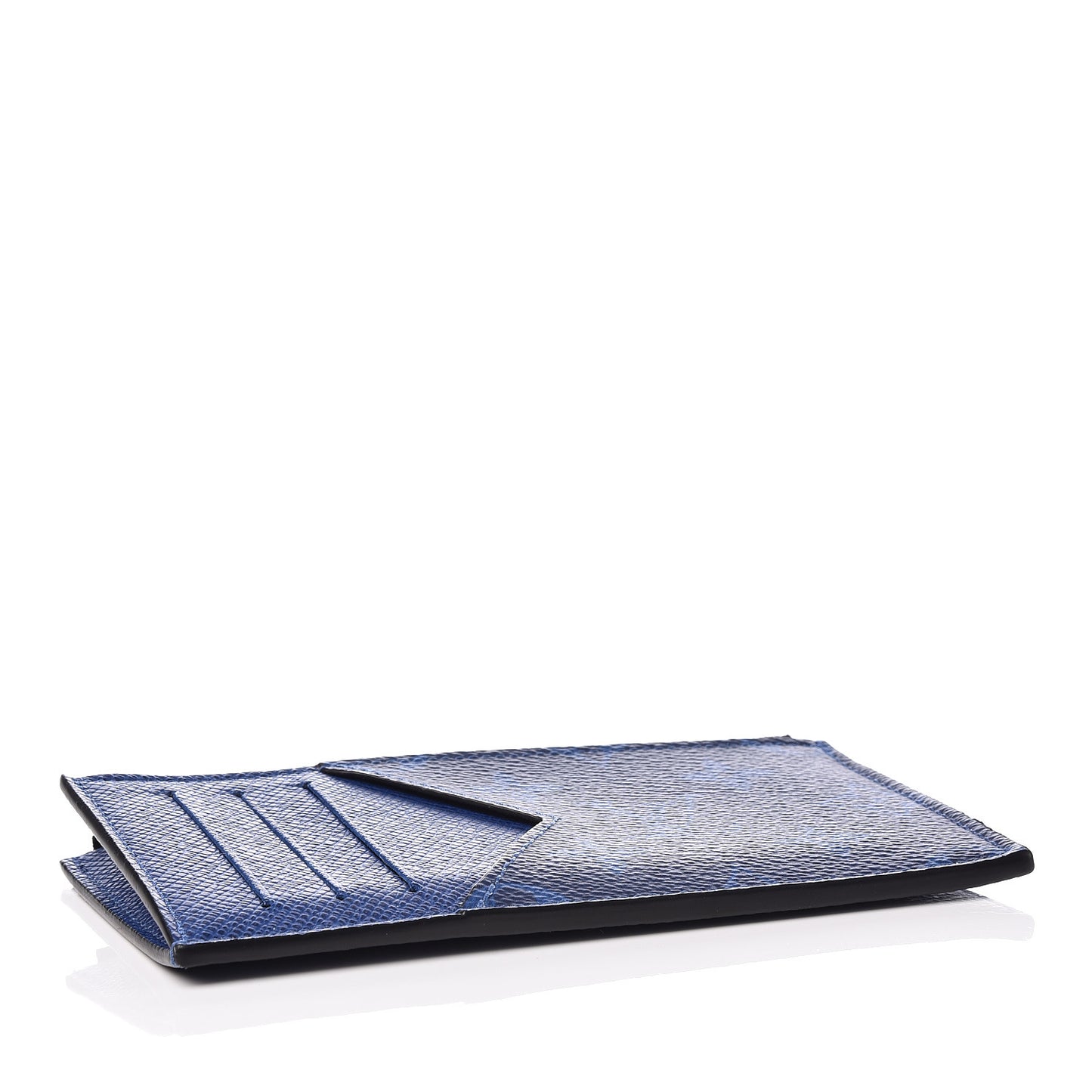 Monogram Taiga Coin Card Holder Cobalt