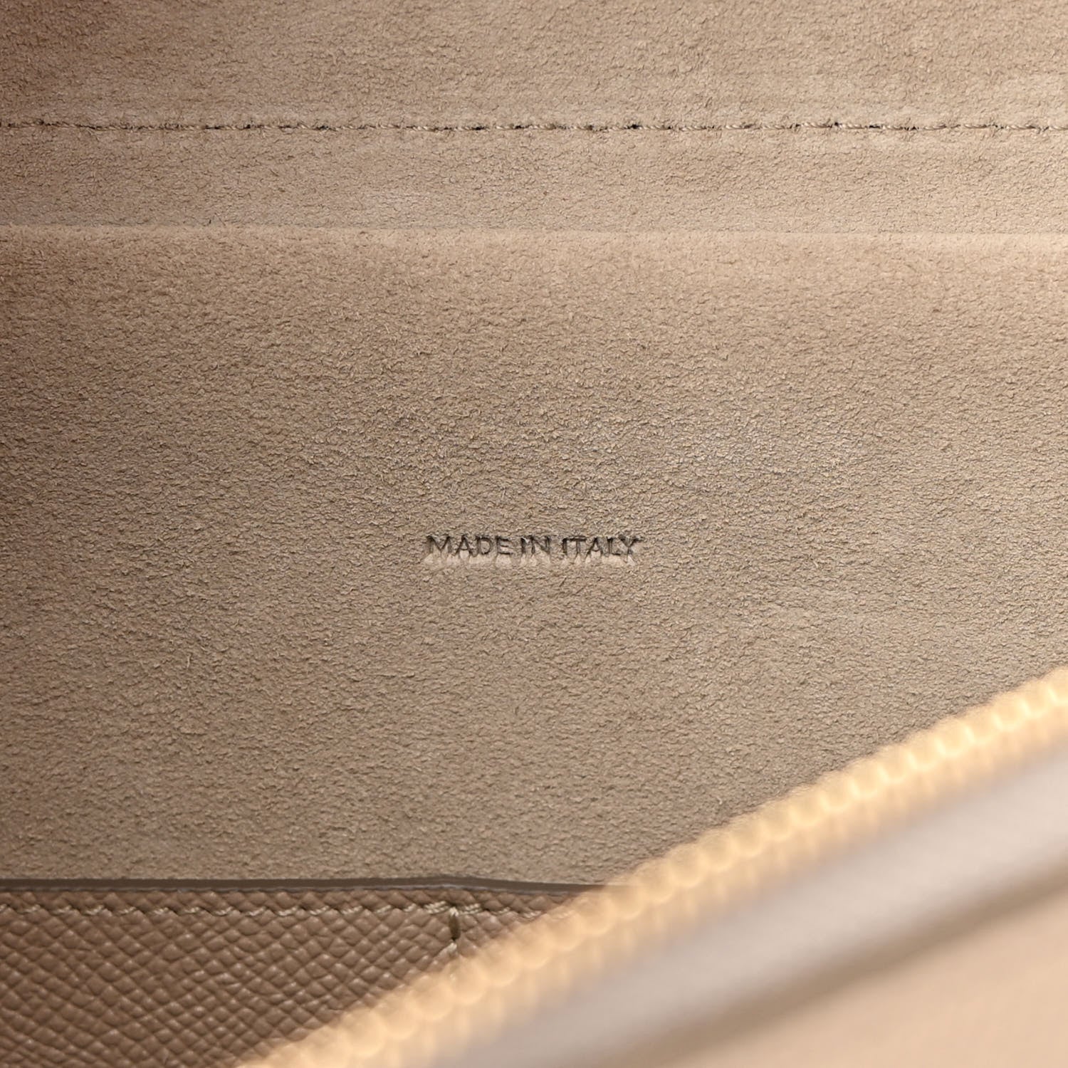 Celine Grained Calfskin Mini Belt Bag Light Taupe 7 of 13