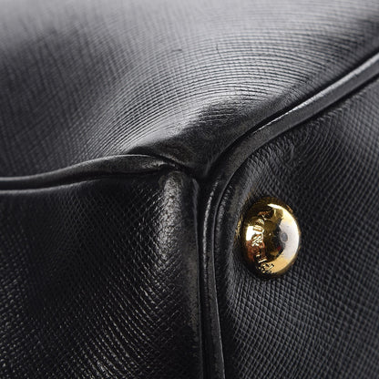 Prada Saffiano Medium Galleria Double Zip Tote Black 21 of 21