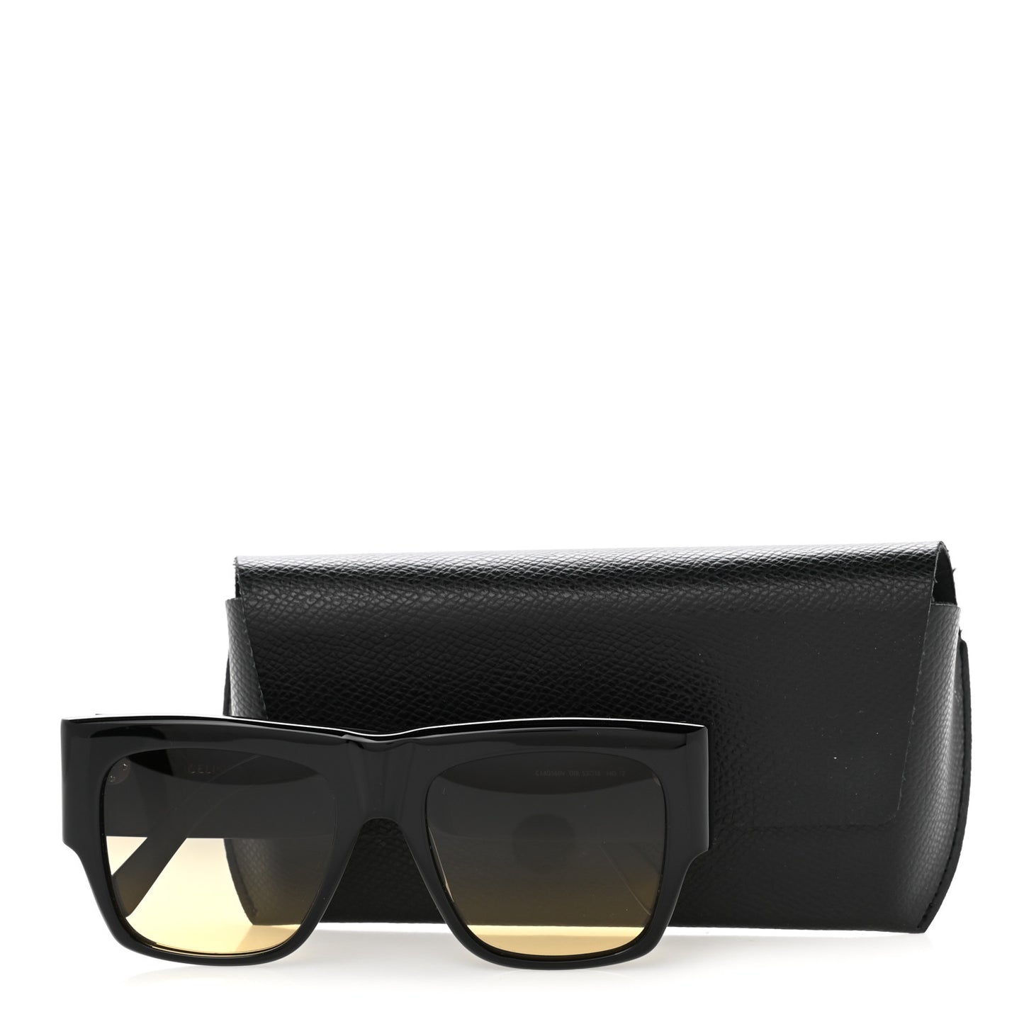 Acetate Rectangular Sunglasses CL4056IN Black