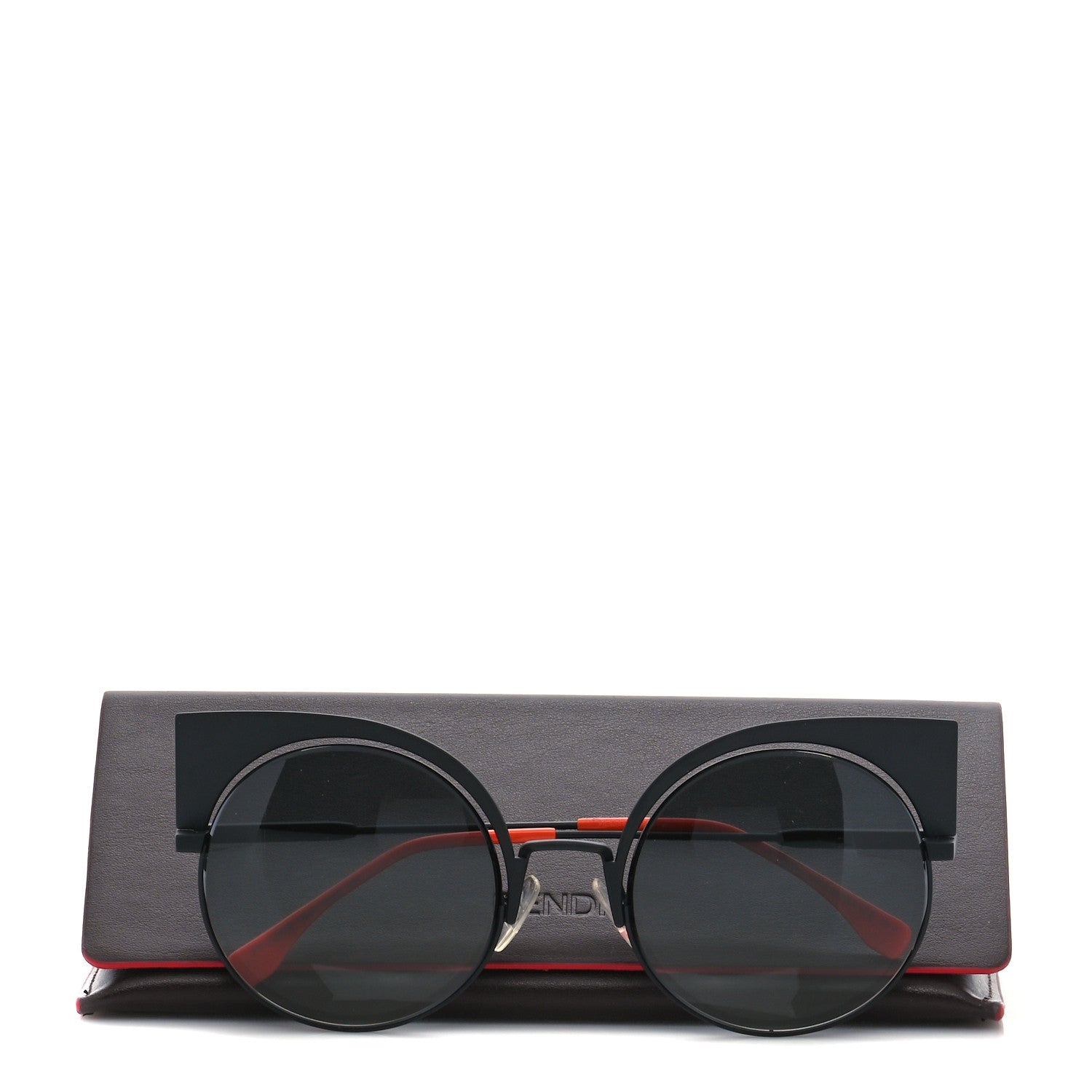 Fendi Eyeshine Sunglasses FF 0177/S Black 8 of 8