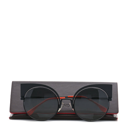 Fendi Eyeshine Sunglasses FF 0177/S Black 8 of 8