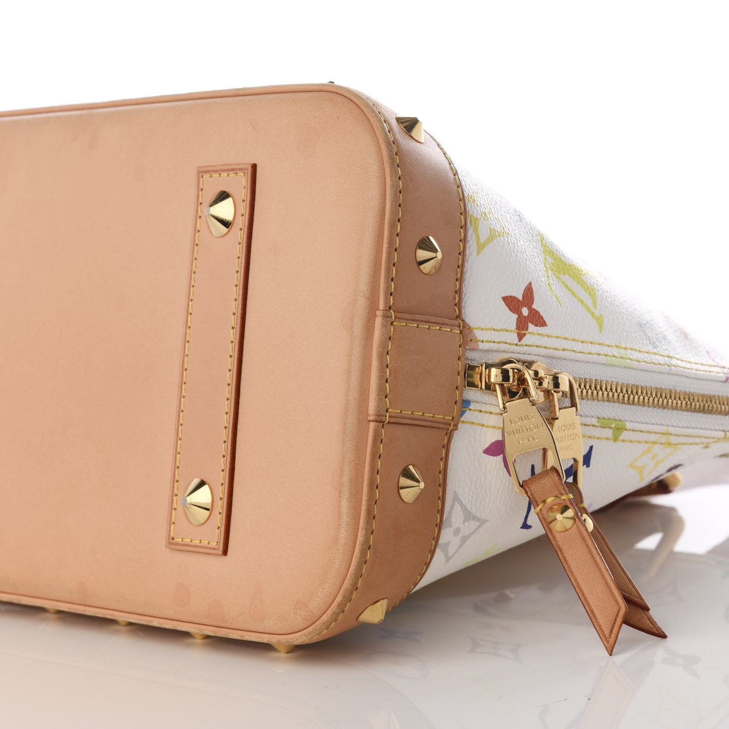 Monogram Multicolor Alma PM White