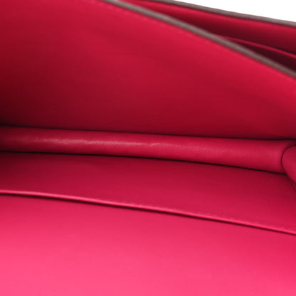 Hermes Ostrich Constance 18 Rose Shocking 6 of 11