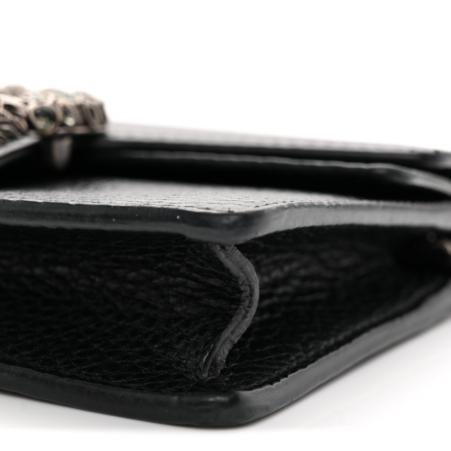 Calfskin Super Mini Dionysus Shoulder Bag Black