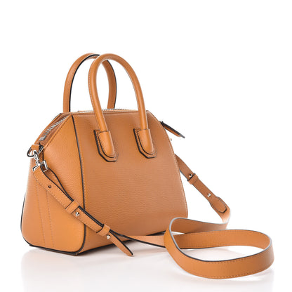 Givenchy Sugar Goatskin Mini Antigona Amber 3 of 11