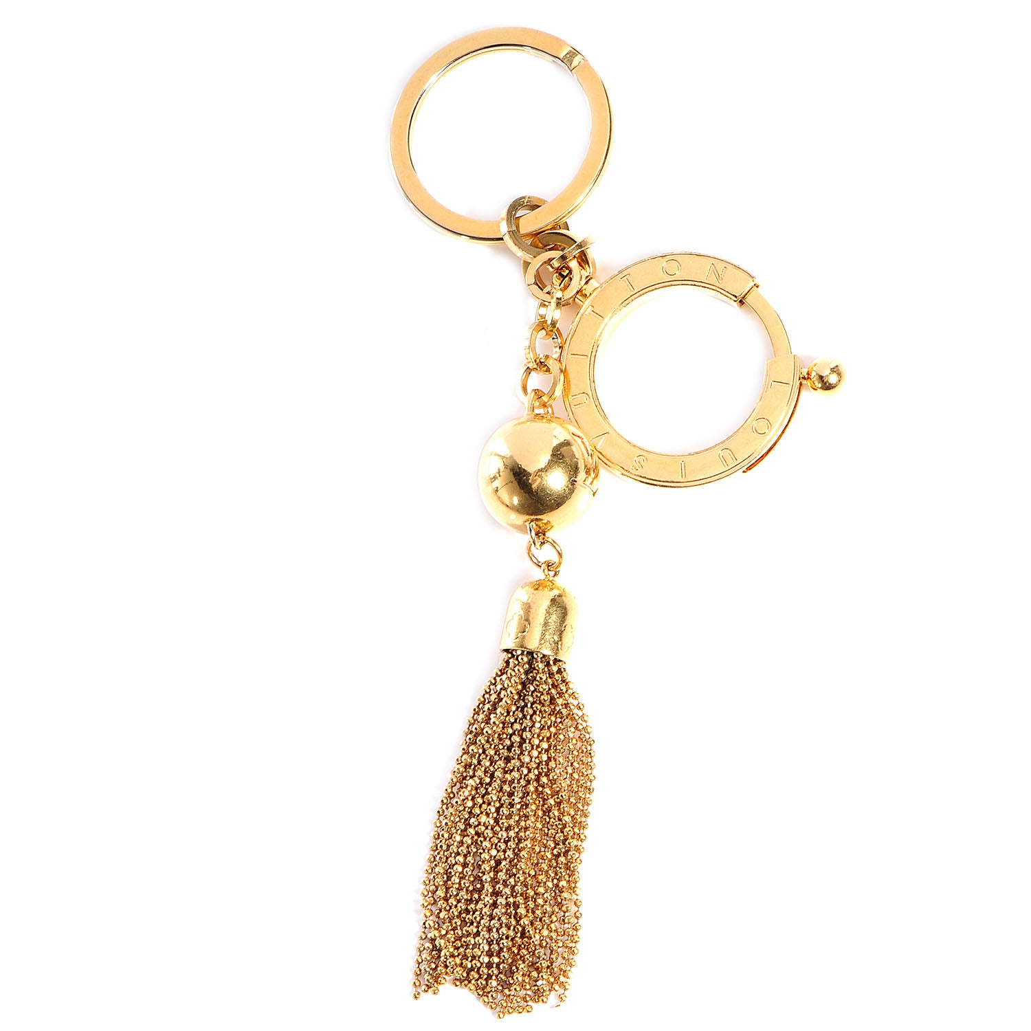 Louis Vuitton Swing Key Holder Gold 1 of 4
