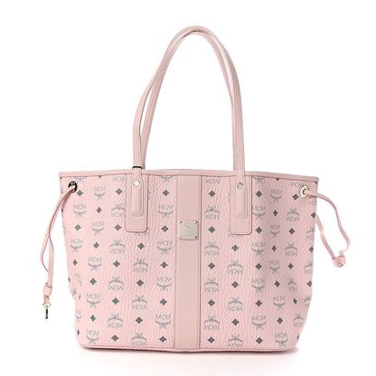 MCM Visetos Medium Liz Reversible Shopper Tote Soft Pink 3 of 12