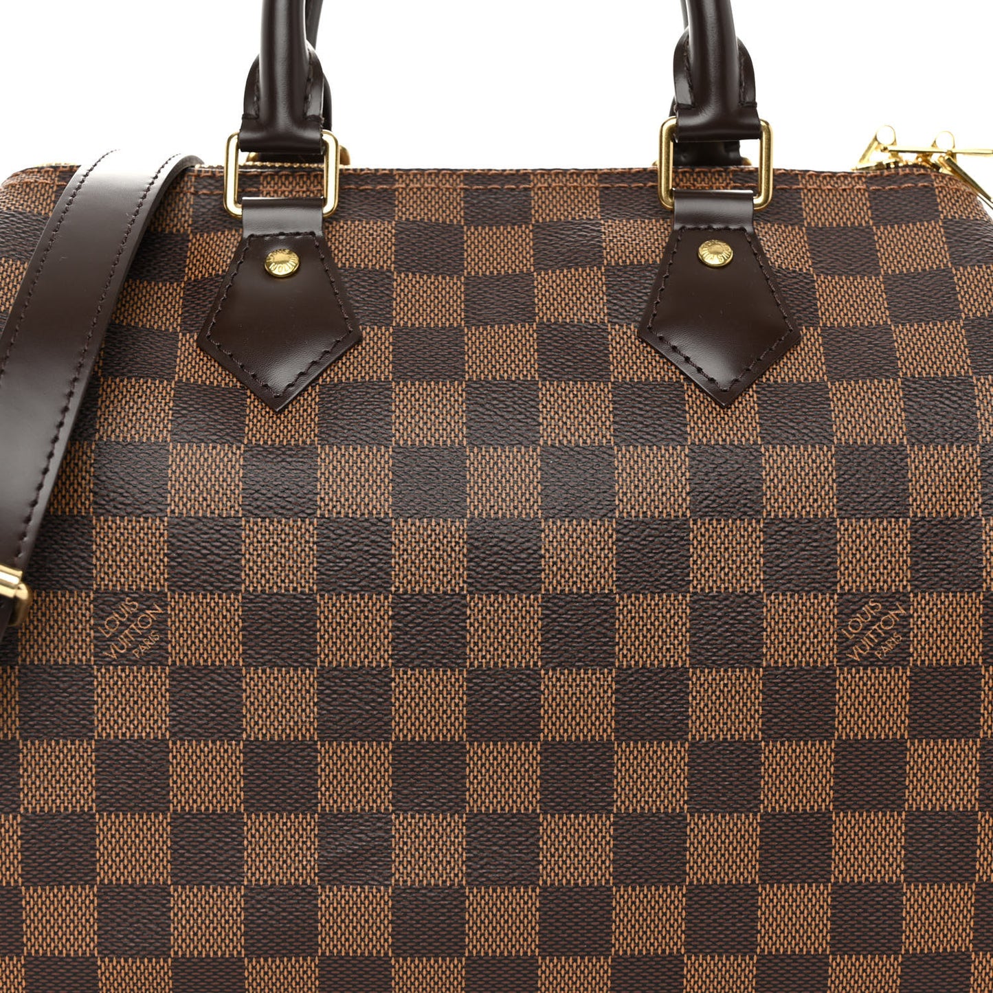 Damier Ebene Speedy Bandouliere 25