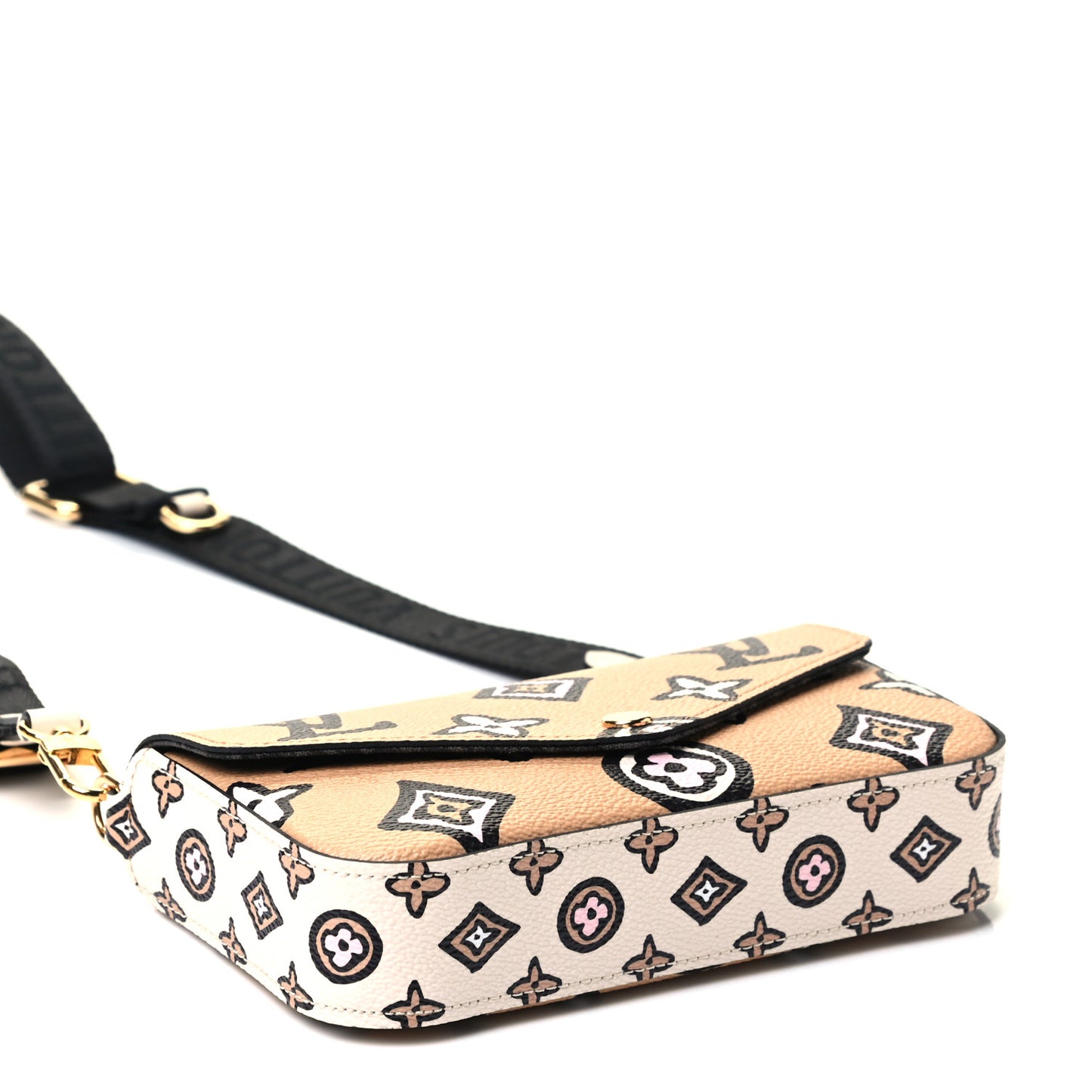 Monogram Wild At Heart Felicie Strap & Go Arizona Creme
