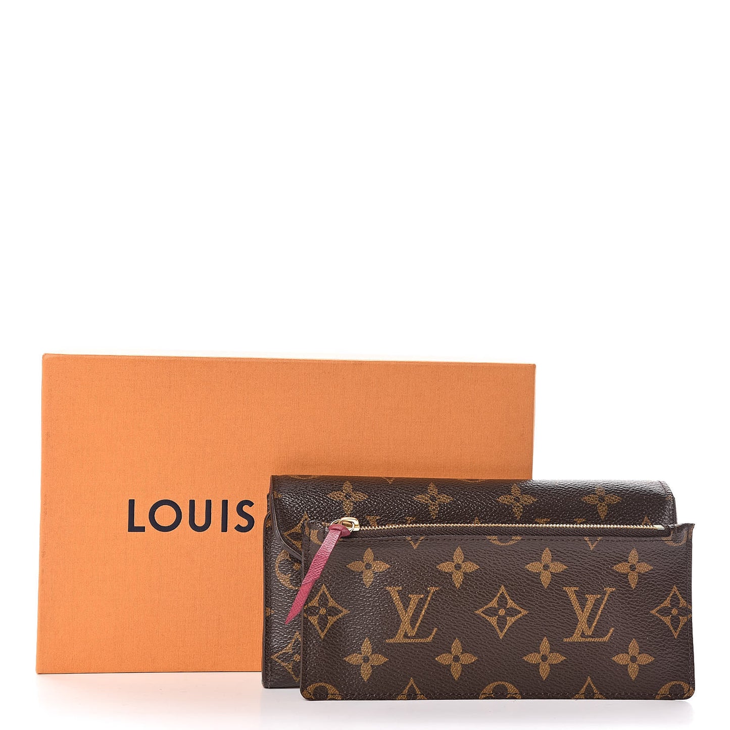 Monogram Josephine Wallet Fuchsia