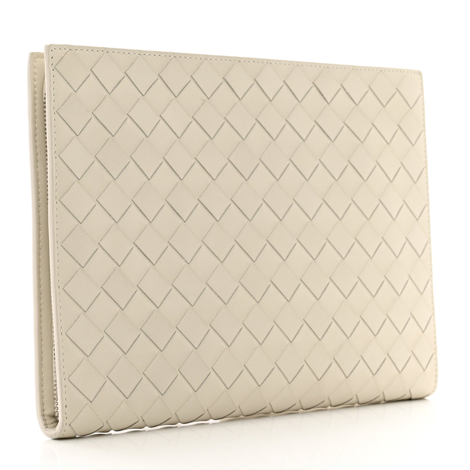 Bottega Veneta Calfskin Intrecciato Small Document Case Plaster 3 of 7