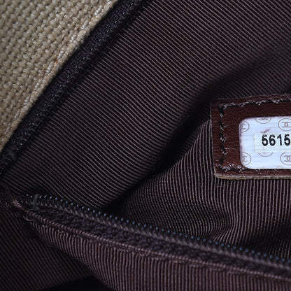 Chanel Straw Raffia Summer Tote Beige Brown 7 of 19