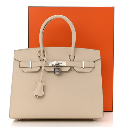 Hermes Epsom Birkin Sellier 30 Craie 11 of 11