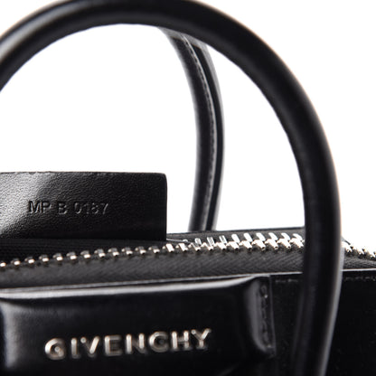 Givenchy Shiny Lord Calfskin Mini Antigona Black 9 of 10