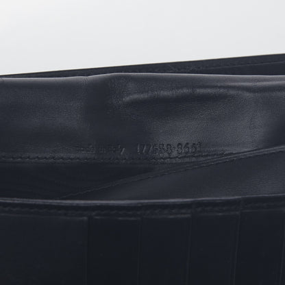 Saint Laurent Textured Patent Belle de Jour Wallet Black 13 of 13