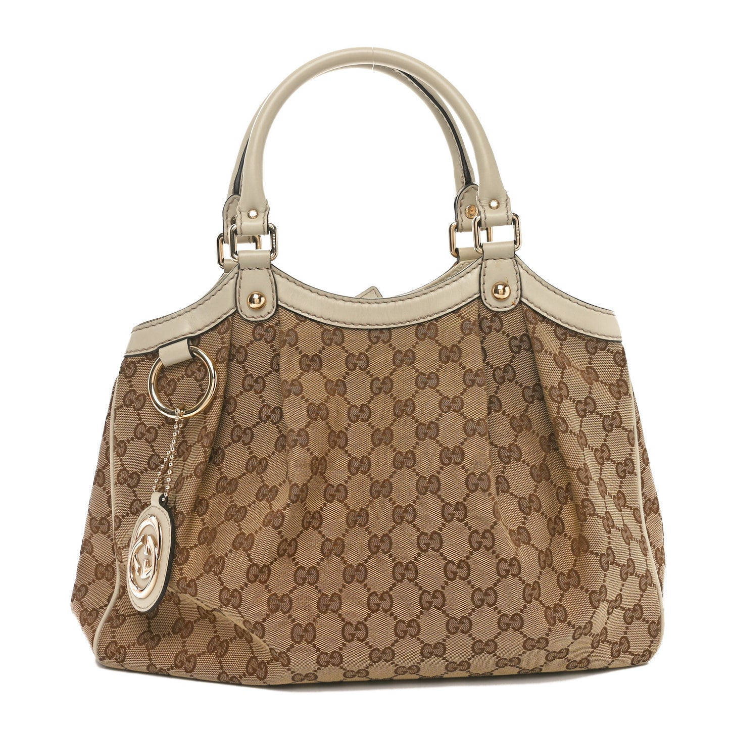 Monogram Medium Sukey Tote Off White