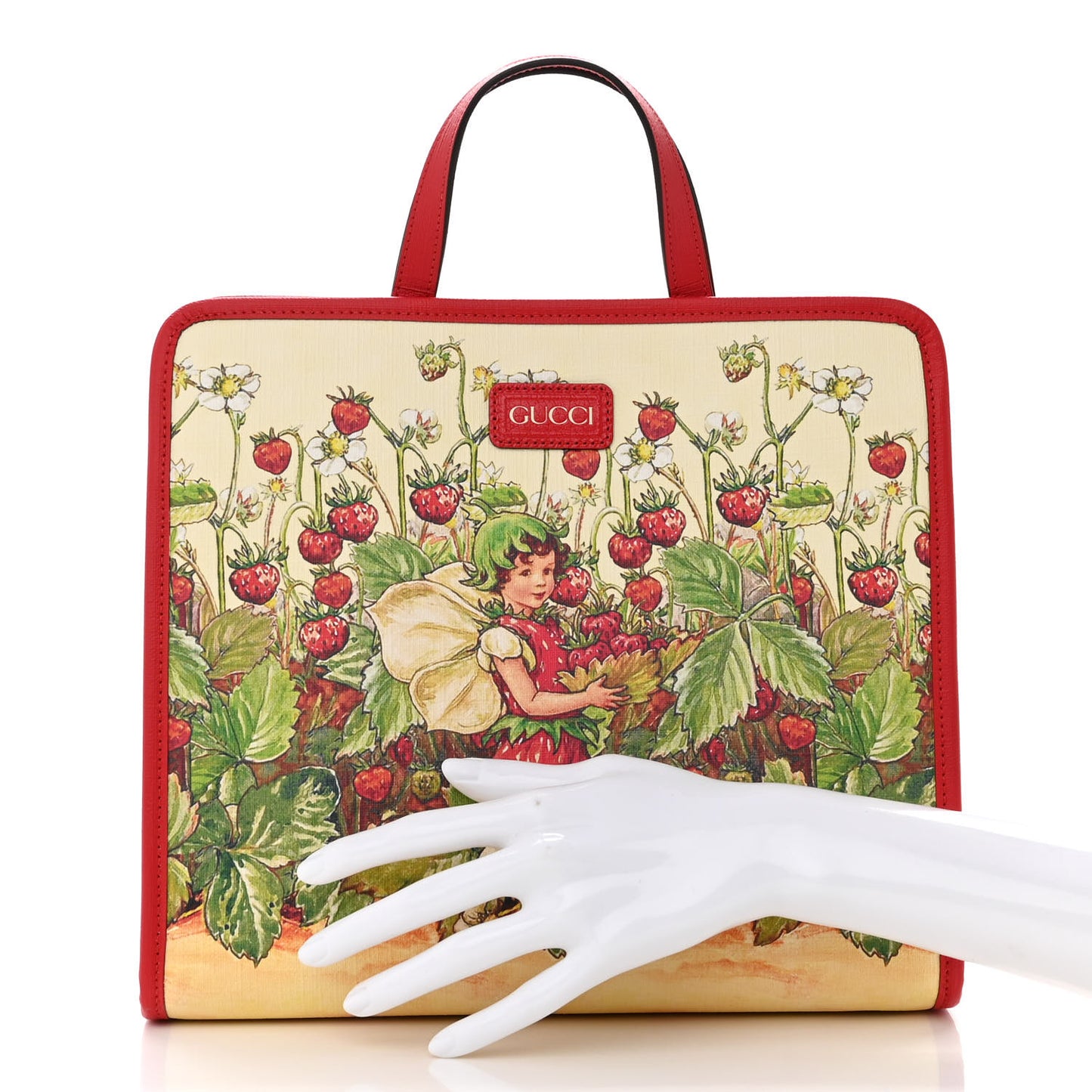 Coated Canvas Love Parade Kids Strawberry Fairy Tote Multicolor