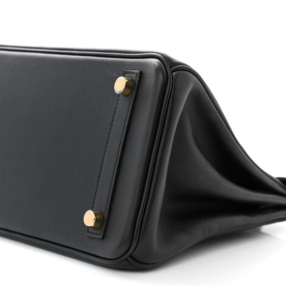 Hermes Swift Birkin 25 Black 10 of 11