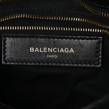 Balenciaga Chevre Gold Metallic Edge Hardware S City Black 7 of 11