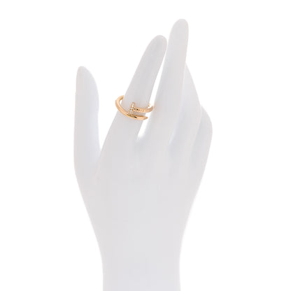 Cartier 18K Pink Gold Diamond Juste Un Clou Ring 53 6.25 2 of 6