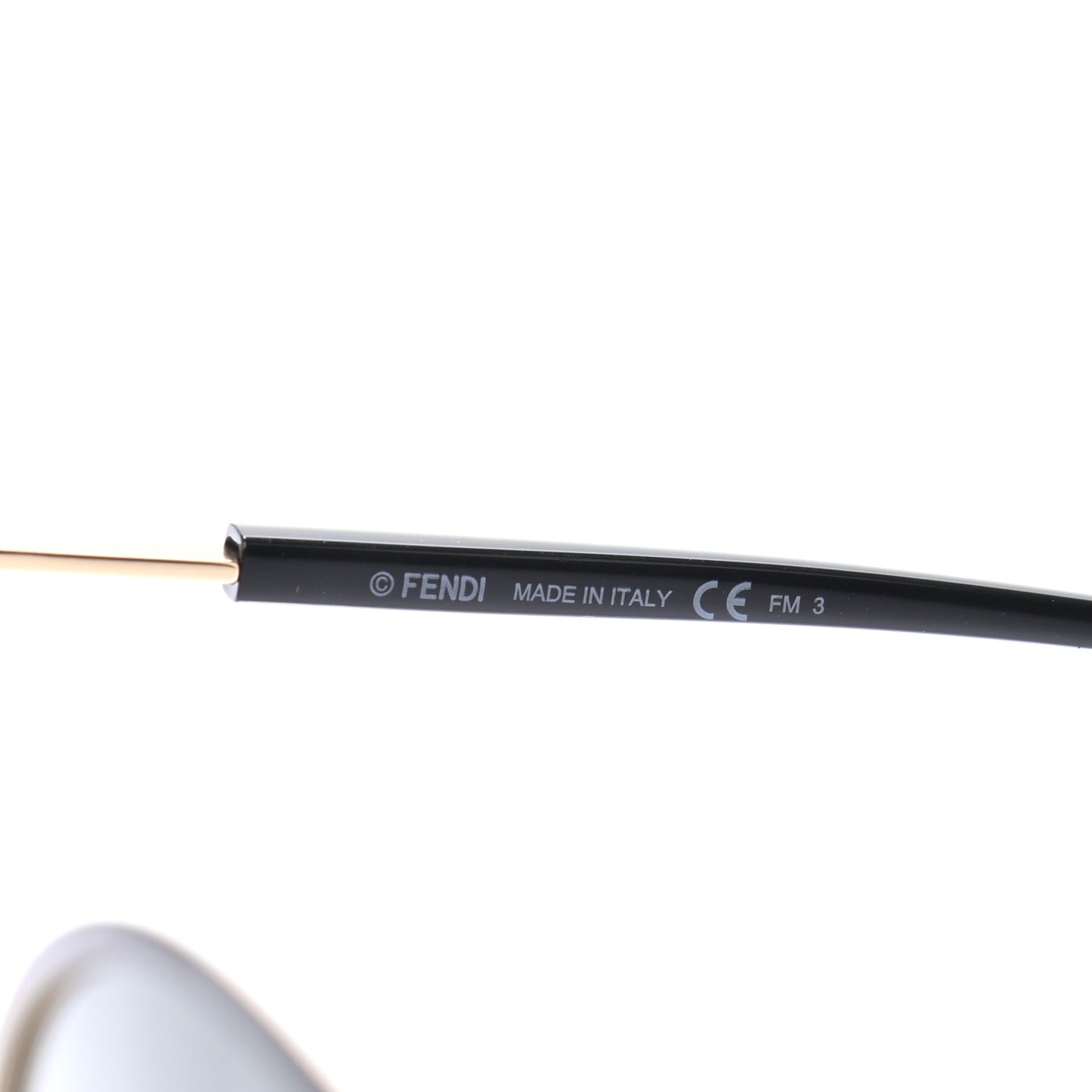 Cat Eye F is Fendi Sunglasses FF 0395/F/S Black