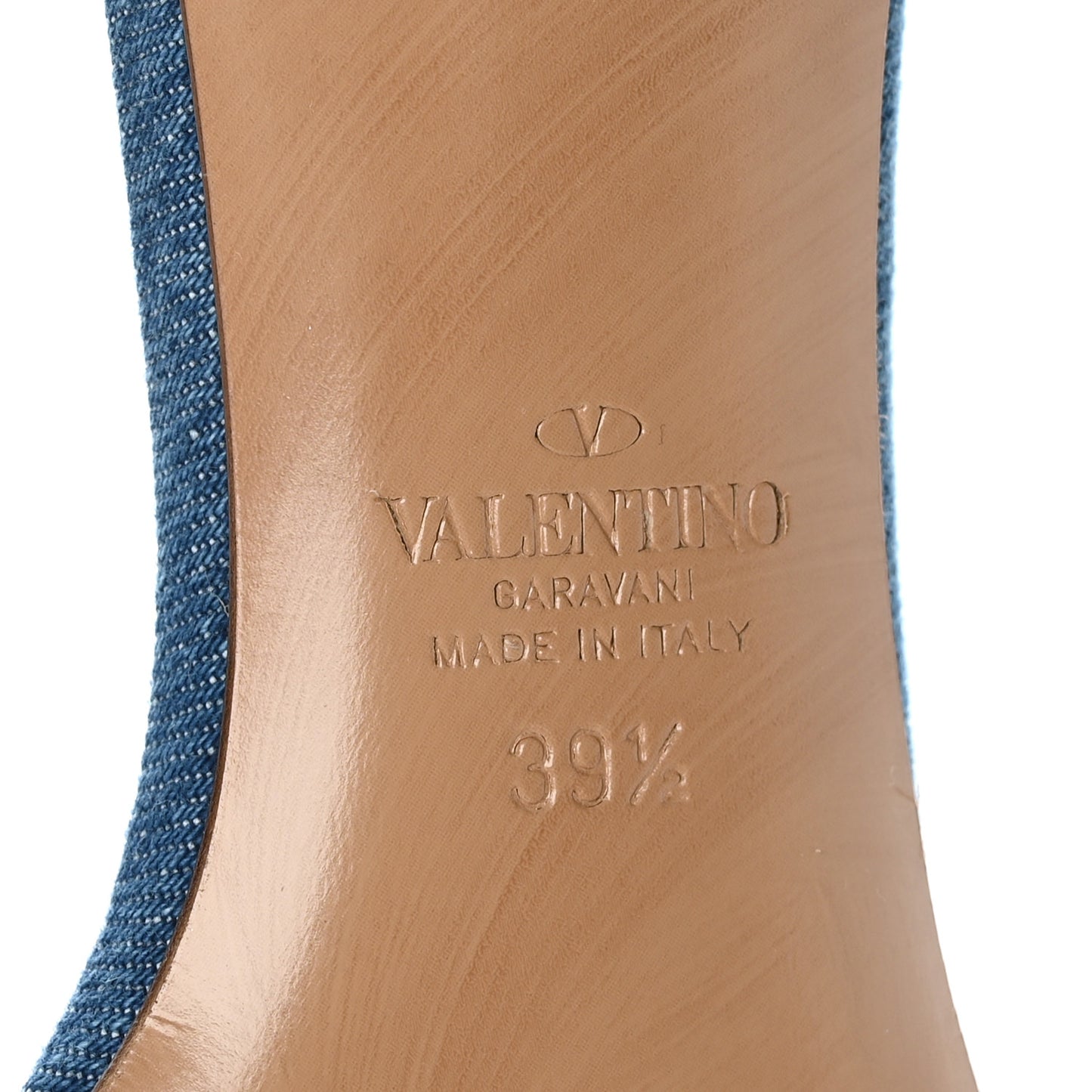 Denim Vlogo Slingback 40mm Pumps 39.5 Denim Selleria