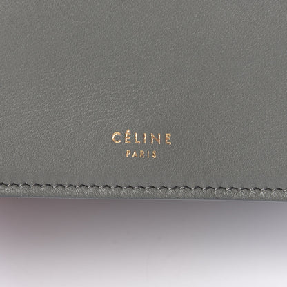 Celine Smooth Calfskin Compact Wallet Smoke 6 of 11