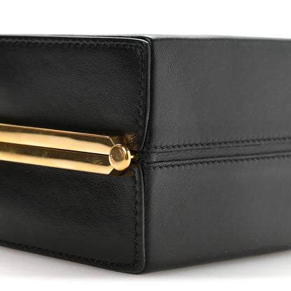 Celine Shiny Calfskin Lana Triomphe Minaudiere Black 10 of 11
