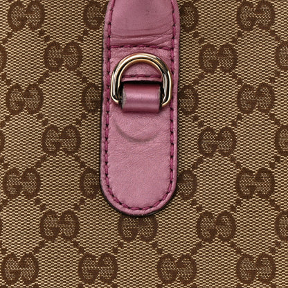 Gucci Monogram Large Heart Bit Charm Top Handle Tote Pink 14 of 23
