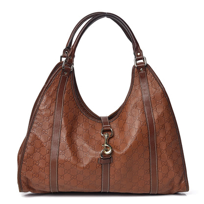 Gucci Guccissima Large Joy Shoulder Bag Brown 1 of 18