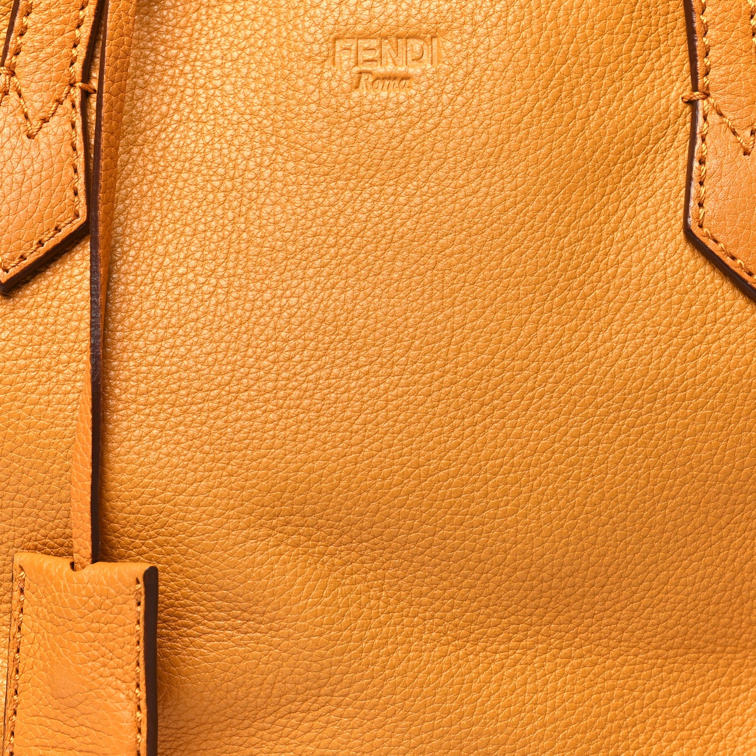 Fendi Vitello Bauletto Orange 8 of 12