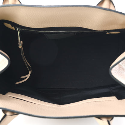Marc Jacobs Textured Calfskin Satchel Beige 5 of 9