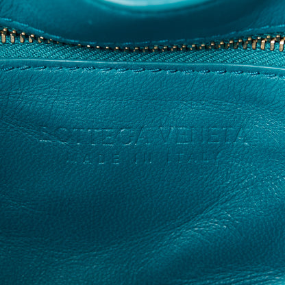 Bottega Veneta Lambskin Maxi Intreccio Padded Chain Cassette Crossbody Bag Mallard 6 of 12